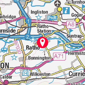 A map showing the location of this point of interest