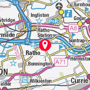 A map showing the location of this point of interest