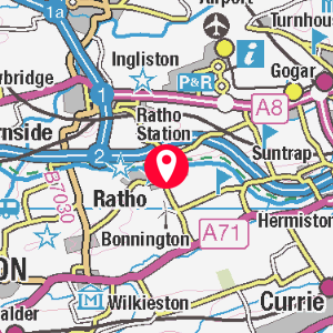 A map showing the location of this point of interest