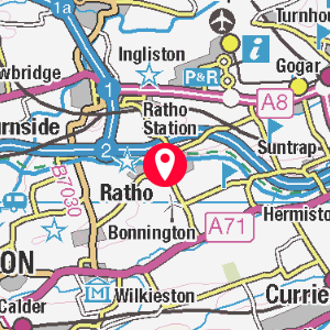 A map showing the location of this point of interest