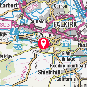 A map showing the location of this point of interest