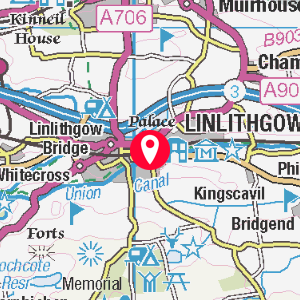 A map showing the location of this point of interest