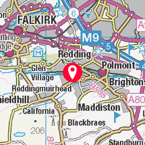 A map showing the location of this point of interest