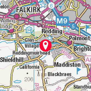 A map showing the location of this point of interest