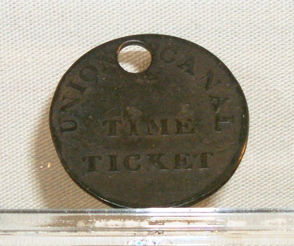 Copper Time Ticket (c) Falkirk Archives & Museums