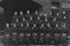 The work force at the Westquarter Factory over the war years were predominantly women (c) Falkirk Archives & Museums